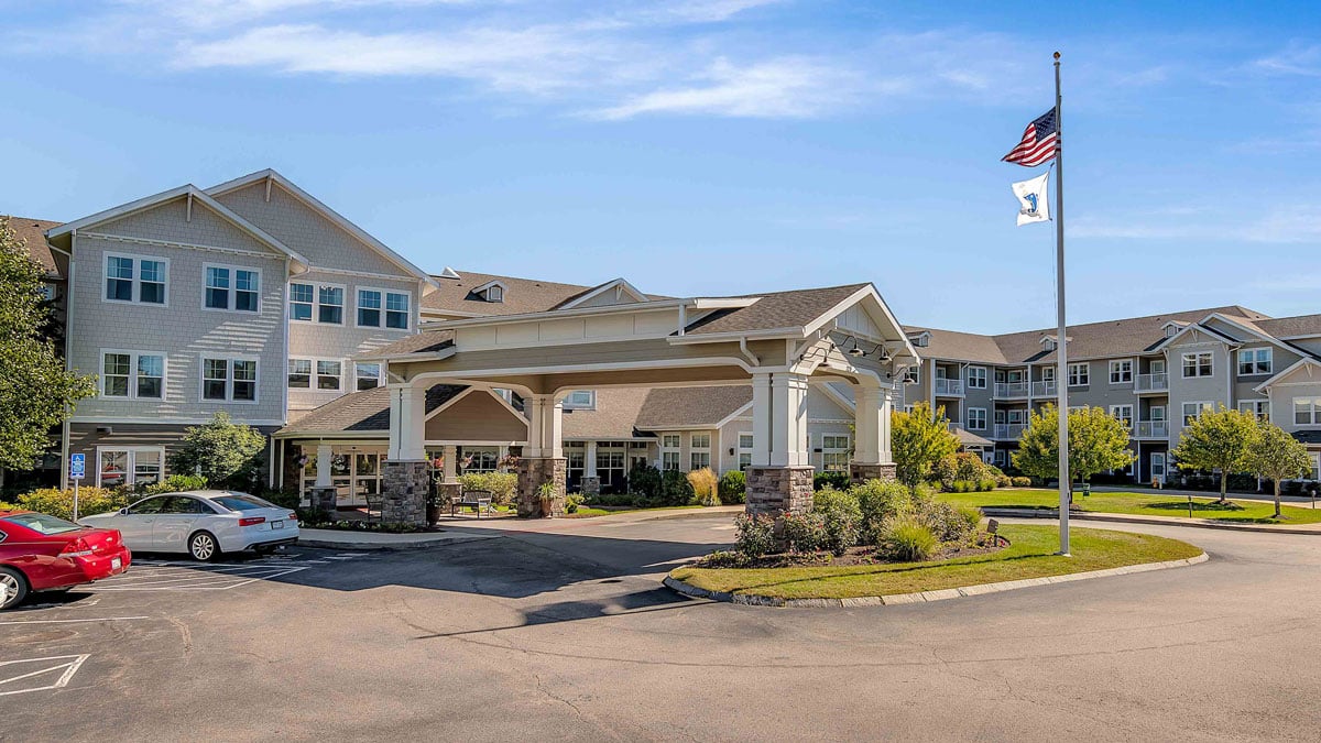 Exterior view of The Highlands Gracious Retirement Living