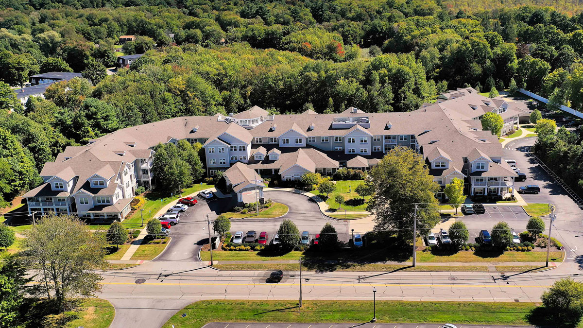 Exterior view of The Highlands Gracious Retirement Living