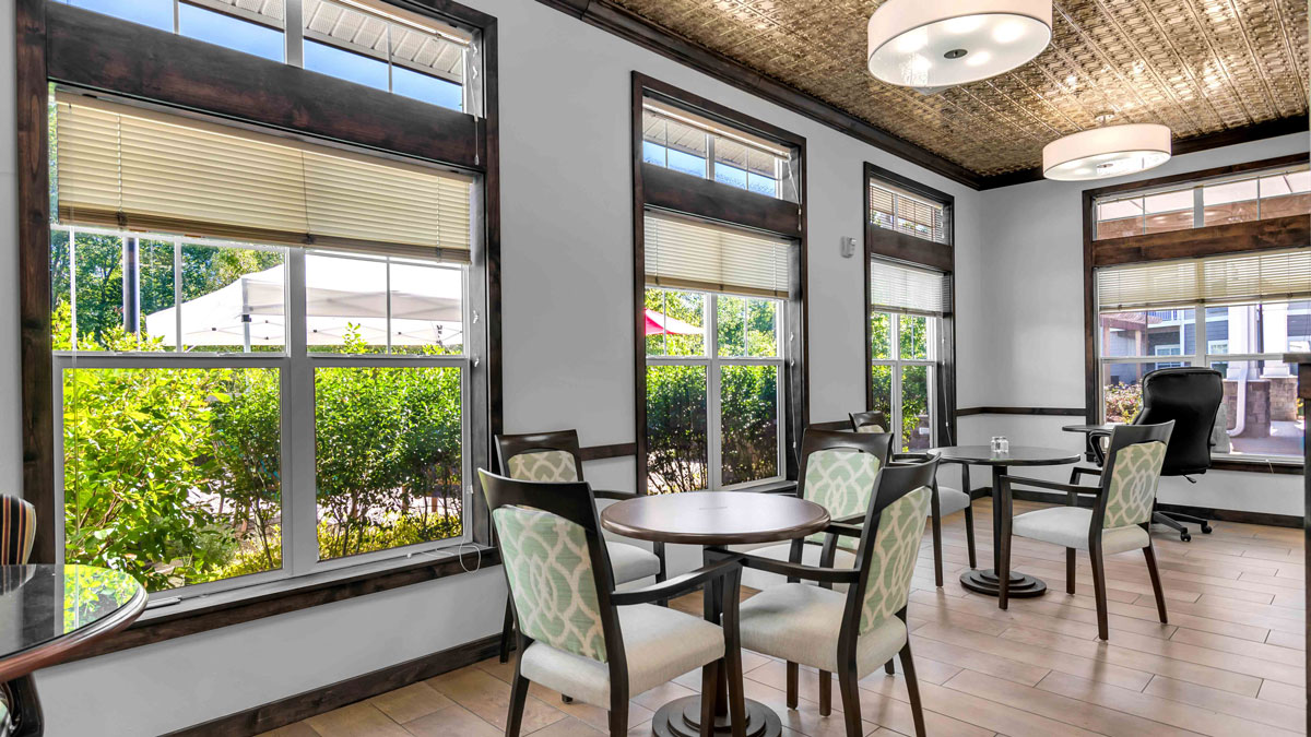 The bistro at The Highlands
